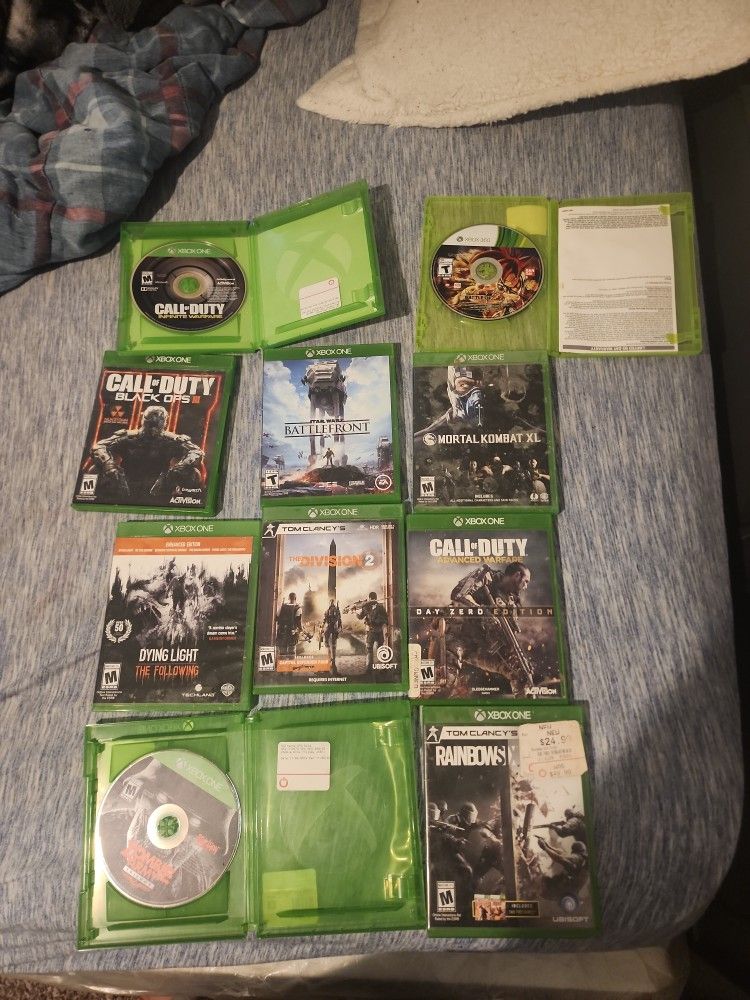 10 Games 9 Xbox One 1 360 Game