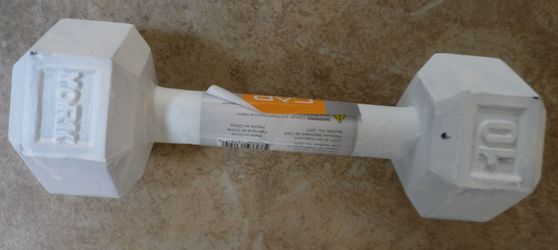 Cast iron 10# dumbbell