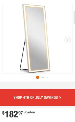 Led full body mirror