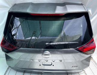 NISSAN ROGUE REAR TRUNK LID DECK TAIL GATE TAILGATE GRAY (KAD) 2023-2025 