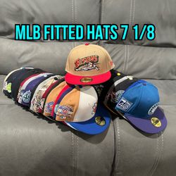 MLB New Era 59fifty Fitted Hats Reg Hats And Non Patch Multi Color  Size  7 1/8