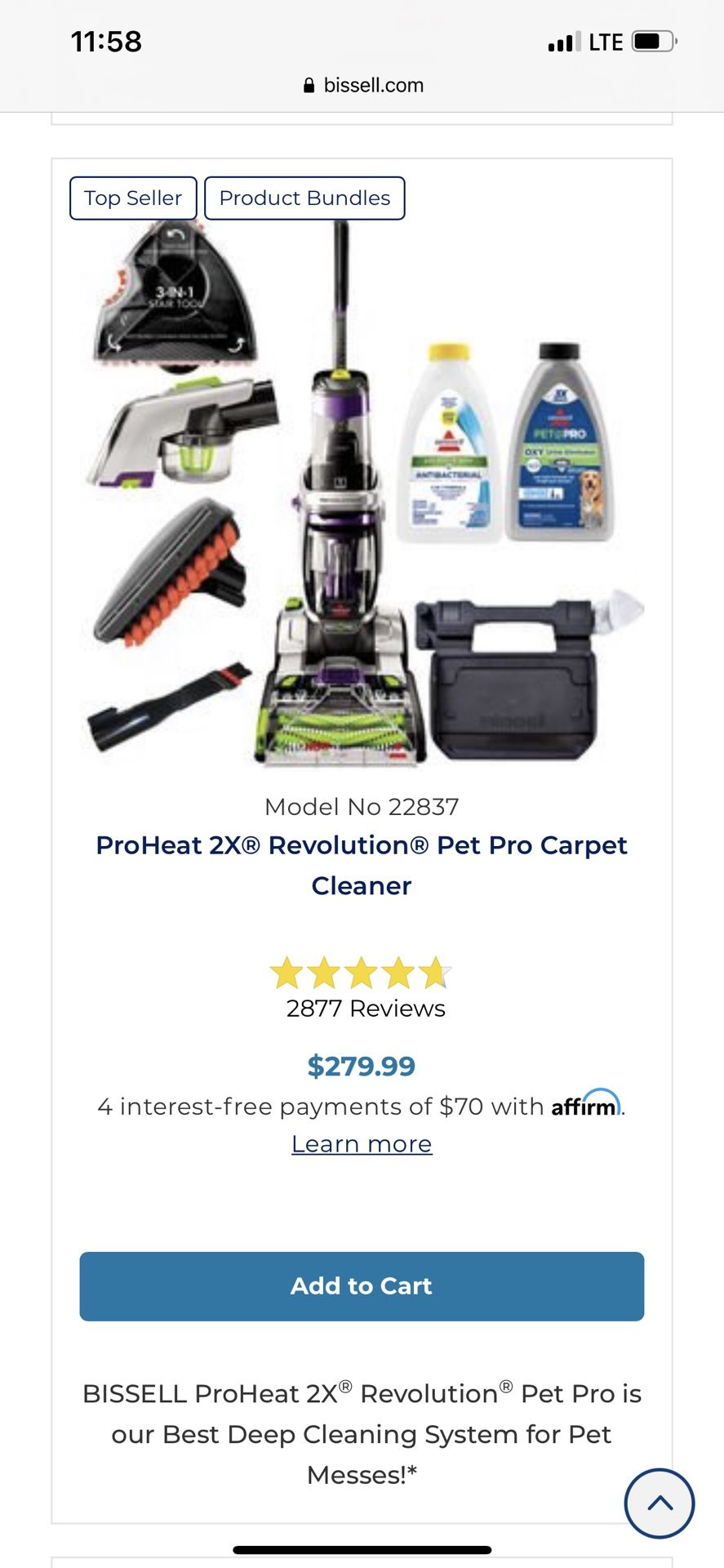  Bissell Vacuum