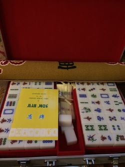 Chinese Domino game Mah Jong