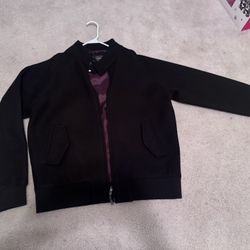 Slate & Stone Wool Blend Bomber Jacket Sz L