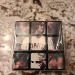 S.F. Giants stadium giveaway Rubik cube featuring Barry Bonds for sale