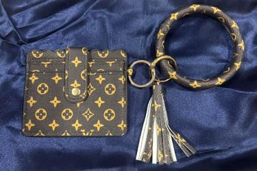 Card holder key chain