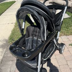 Double Baby Stroller 