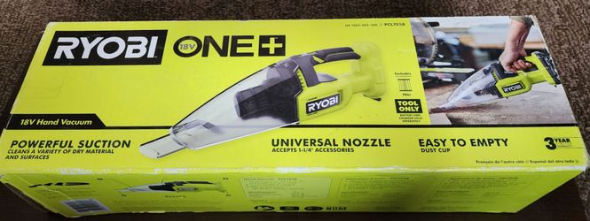 Ryobi 18v handheld vacuum