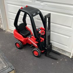 Kids Fork Lift Riding Peddle Toy