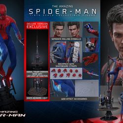 Hot toys THE AMAZING SPIDER-MAN (DELUXE VERSION)  MMS772