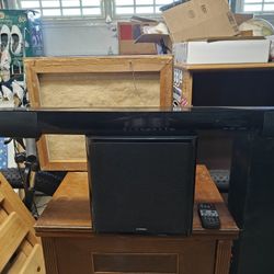 Yamaha sound Bar With Powered Subwoofer