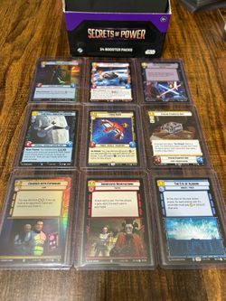 Lote Premium Star Wars: Unlimited (Secrets of Power) - 5 RARAS + 3 U
