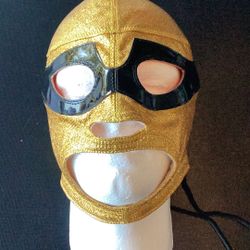 El Solitario (hijo) Professional Japanese Lame Signed Luchador Mascara