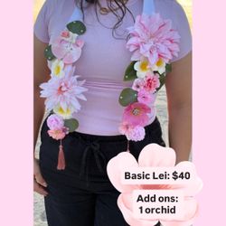 Silk Graduation Leis 