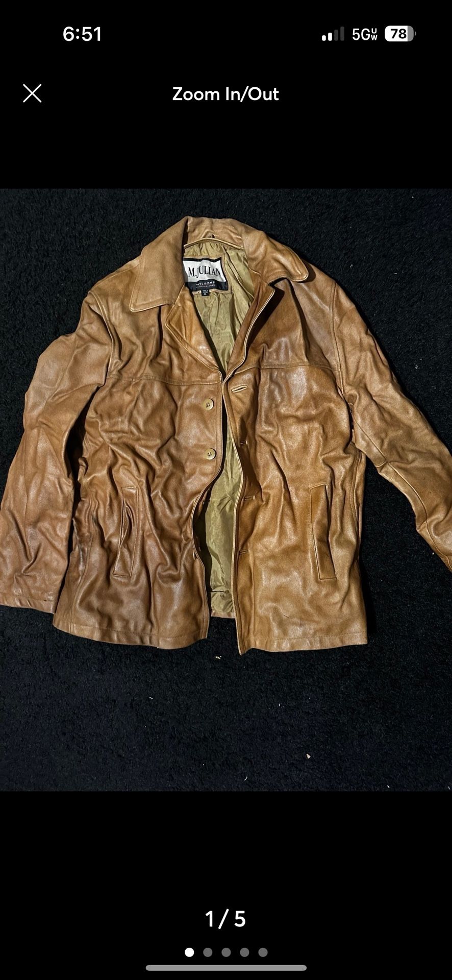 M.Julian Leather Jacket