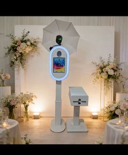 Dslr photobooth iPad stand