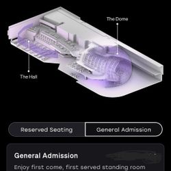 4 Tickets At The Cosm for DODGERS vs Brewers Tues 10/14/25 