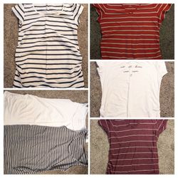 Lot Of Maternity Shirts 
