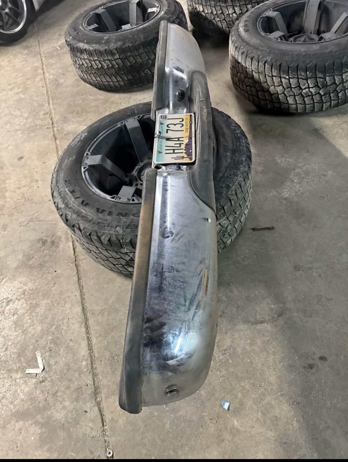 2005-2007 Ford F250 F350 rear bumper
