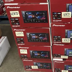 PIONEER 6.2” DIGITAL MEDIA BLUETOOTH RECEIVER USED WORKS LIKE NEW 