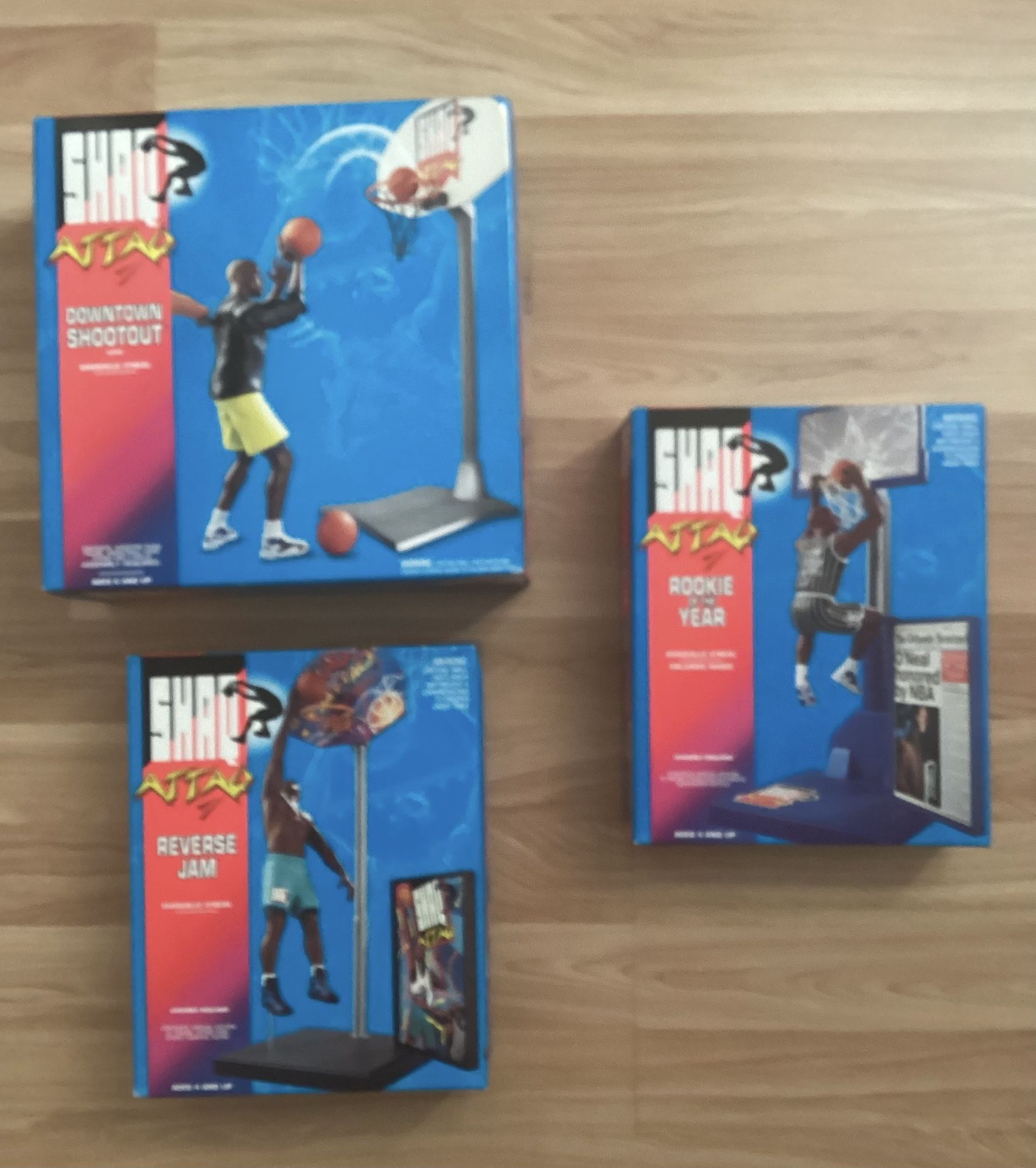 1993 Shaquille O’Neal Kenner Action Figures-Toys