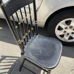 Solid Wood Kids Chair Great Condition 