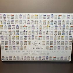 LENOX SPICE VILLAGE SET 2024 - BRAND NEW 