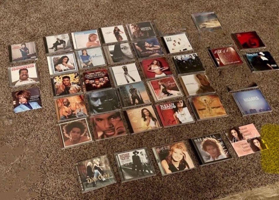 38 Music CD’s (Country, Alternative, R&B)