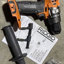 NEW (Rigid 18 V Brushless Hammer Drill)  NEW
