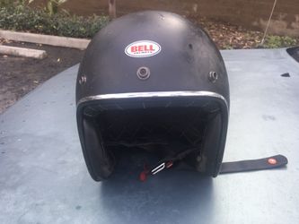 Bell Custom 500 open-face motorcycle helmet.Medium.