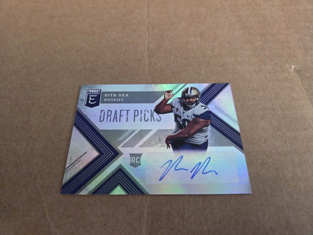 Vita Vea 2018 Rookie Auto Tampa Bay Bucs