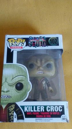 Killer Croc Suicide Squad Vinyl Figure Funko Pop Doll