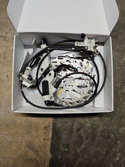 Clark's Skeletal Hydraulic Brakes For Bicycles