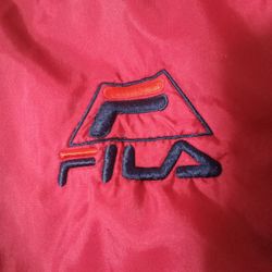 Vintage 1980s Fila Zip Up Windbreaker 