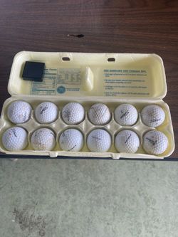 Used golf balls - 1 dozen