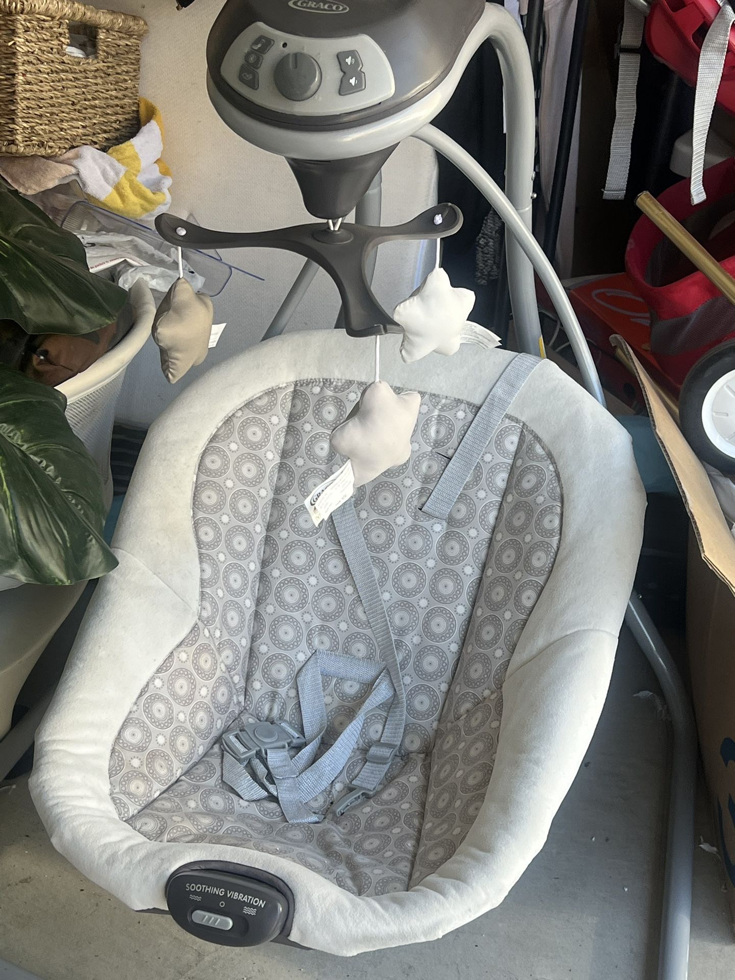Soothing Vibration Baby Swing