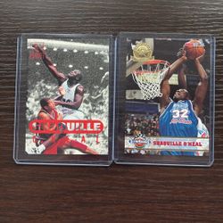 Shaquille O’Neal cards and other basketball cards