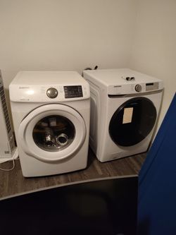 4.5 cu ft Heavy Duty Washer And 7.5 cu ft 10 Cycle Dryer