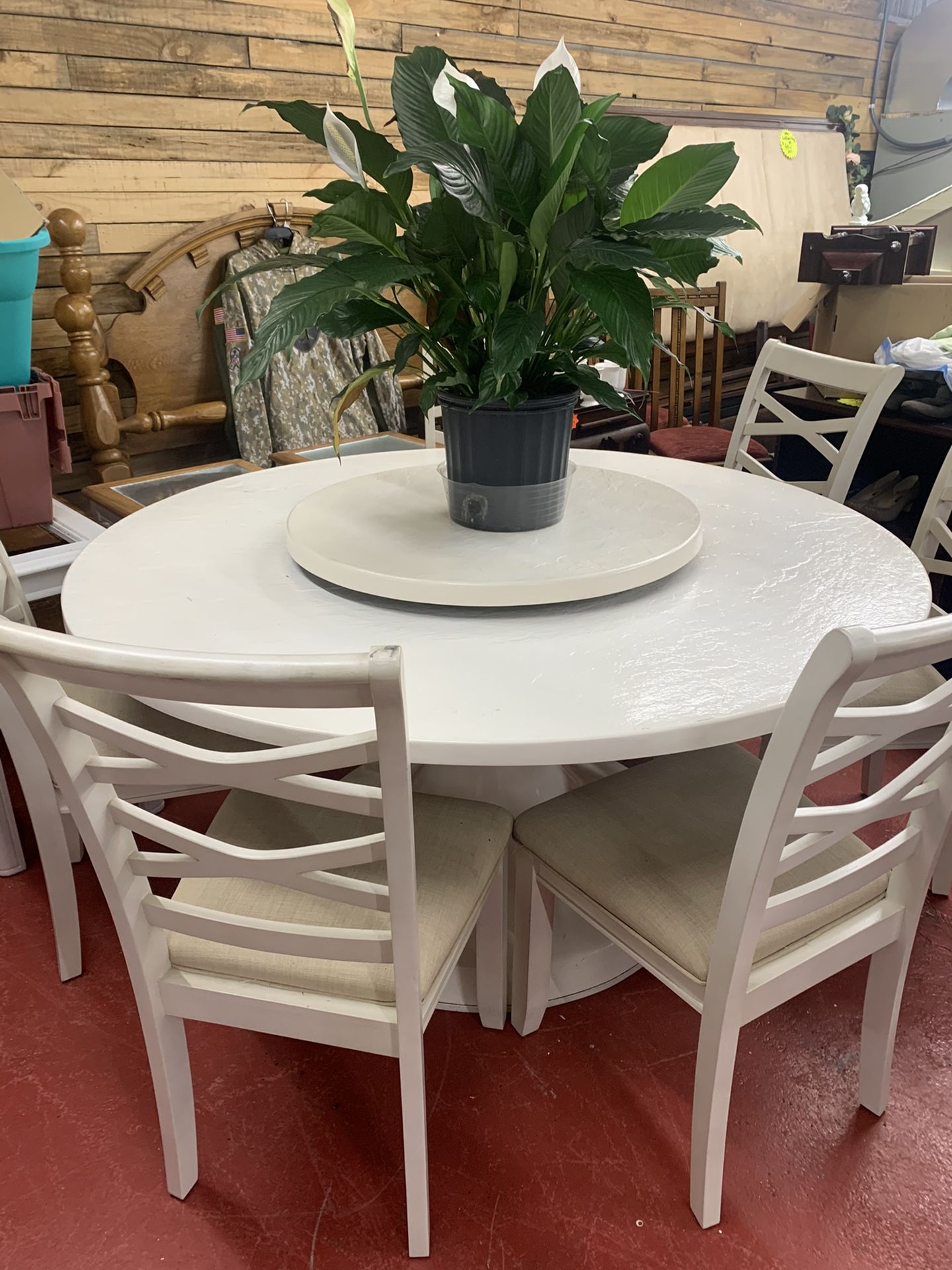 Table Set With 6 Chairs 