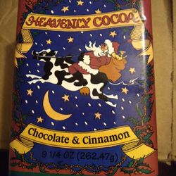 Christmas Heavency Cocoa Tin Can