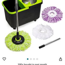 Simpli-Magic 79117 Spin Mop Cleaning Kit with Refills