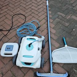 Pool Cleaning Robot Brush And Net