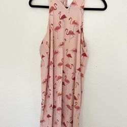 Finn And Grace Pink Flamingo Dress 