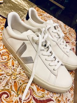 Veja Campo Sneakers White Silver 9.5