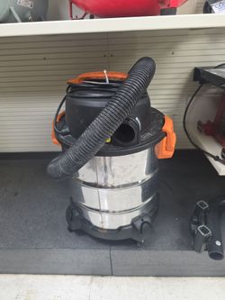 Stainless Steel Wet/Dry Shop Vacuum