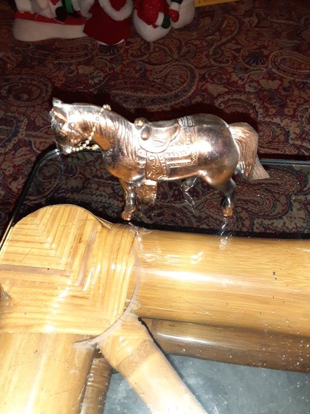 5" Bronze Horse Statue