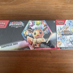 Prismatic Evolutions Booster Bundle + Surprise Box Bundle (Sam’s Club)