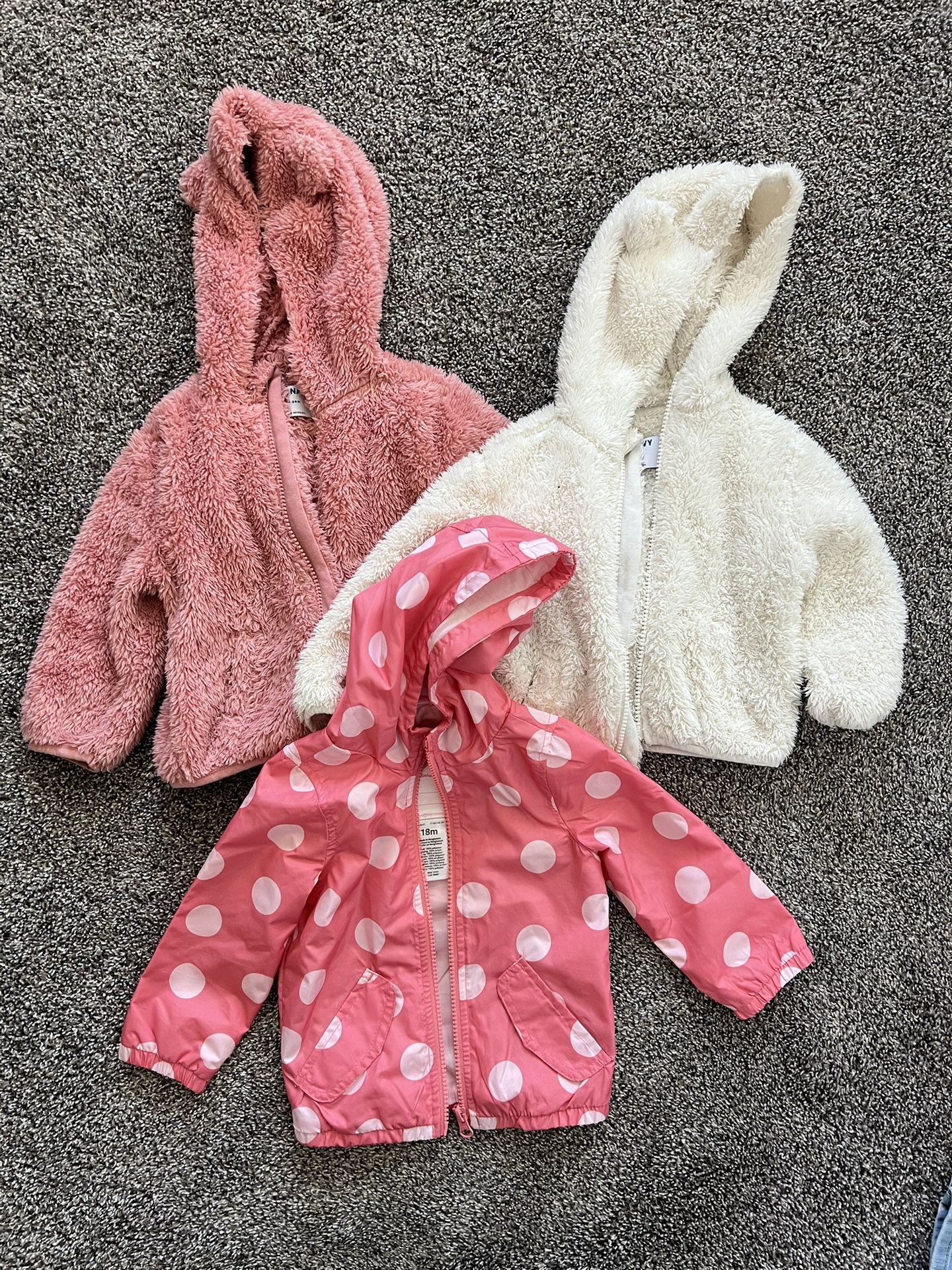 Toddler Girls Winter Jackets 