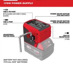 Milwaukee Power Inverter For 18v Batteries 