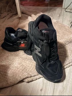 New Balance 9060 All Black Sneakers